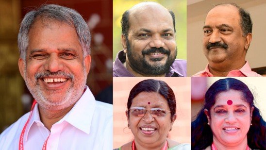 വിജയരാഘവൻ പിബിയിൽ, കേന്ദ്ര കമ്മിറ്റിയിൽ നാല് പുതുമുഖങ്ങളും