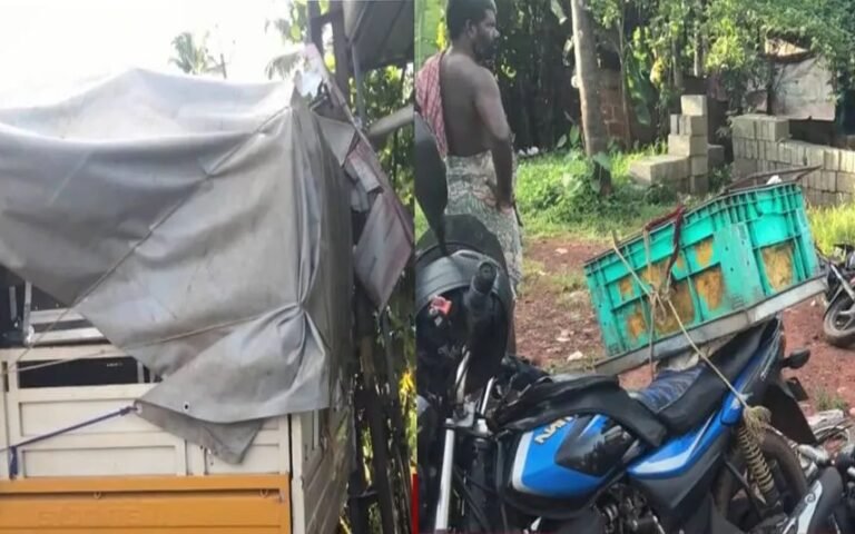 ഡ്രൈവർ ഉറങ്ങി, പിക്കപ്പ് വാൻ പാഞ്ഞുകയറി രണ്ടു യുവാക്കൾക്ക് ജീവൻ നഷ്ടപ്പെട്ടു