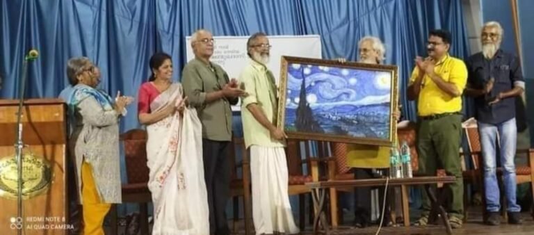 ഐ ഷൺമുഖദാസിനെ ആദരിച്ചു