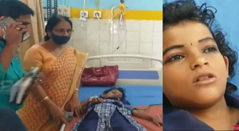 ക്ലാസ് മുറിയിൽ നാലാം ക്ലാസുകാരിയുടെ ദേഹത്ത് പാമ്പ് ചുറ്റി