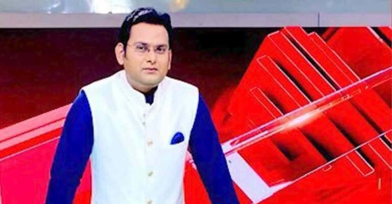 രാഹുൽഗാന്ധിക്ക് എതിരെ വ്യാജ വാർത്ത ചെയ്ത ചാനൽ അവതാരകനെ യുപി പൊലീസ് റാഞ്ചി