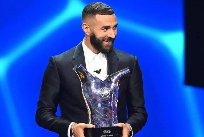 യുവേഫ പുരസ്‌കാരം റയൽമാഡ്രിഡ് താരം കരീം ബൻസേമയക്ക്