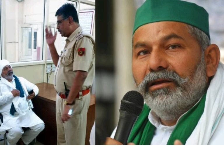 കർഷക നേതാവ് രാകേഷ് ടികായത്തിനെ പൊലീസ് കസ്റ്റഡിയിലെടുത്തു