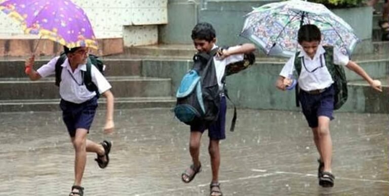 മഴ കനത്തു, ഏഴ് ജില്ലകളിലെ വിദ്യാഭ്യാസ സ്ഥാപനങ്ങൾക്ക് നാളെ അവധി