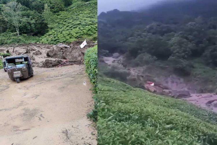 വട്ടവടയിൽ ഉരുൾ പൊട്ടി പാതിവഴി തങ്ങി, 141 കുടുംബങ്ങൾ തലനാരിഴയ്ക്ക് രക്ഷപെട്ടു