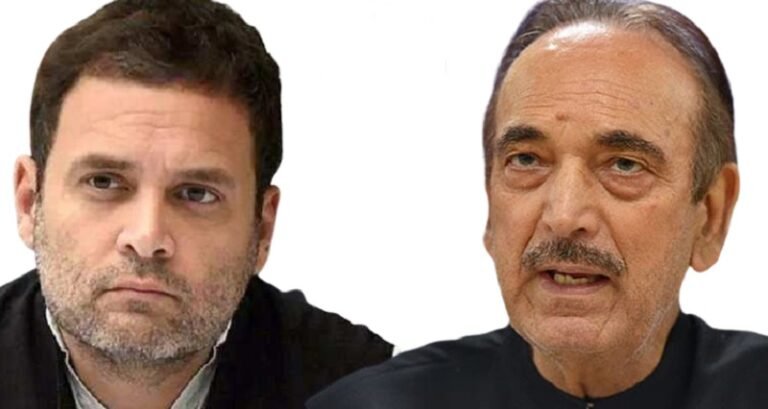 ഒരേ ദിവസം റാലിയുമായി രാഹുലും ഗുലാം നബിയും നേർക്കു നേർ