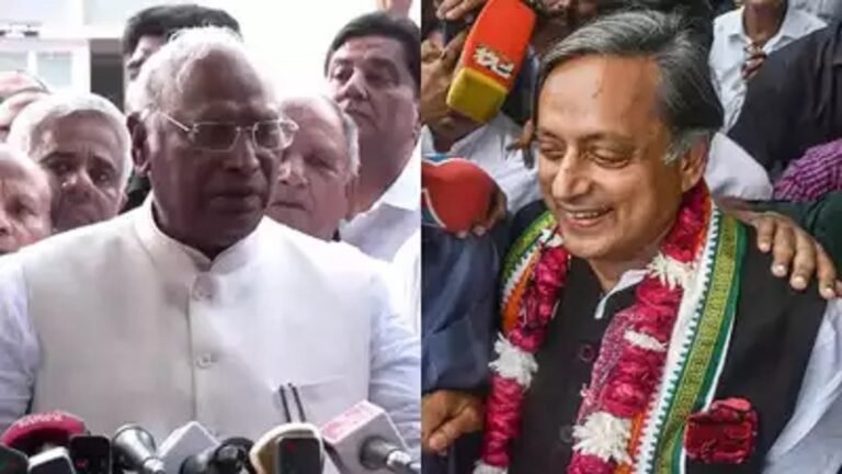 ശശി തരൂർ ഒറ്റപ്പെട്ടു, ജി 23 നേതാക്കൾ ഗാർഖെയ്ക്ക് ഒപ്പം