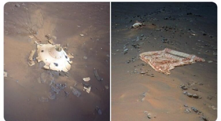 ചെവ്വയിൽ മാലിന്യ നിക്ഷേപം, മനുഷ്യൻ്റെ വക 7000 കിലോ പാഴ് വസ്തുക്കൾ