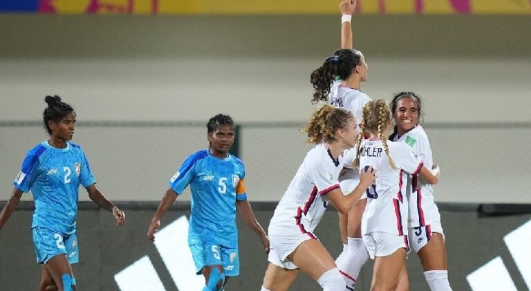 അണ്ടർ 17 വനിതാ ഫുട്ബോൾ, തകർന്നടിഞ്ഞ് ഇന്ത്യ