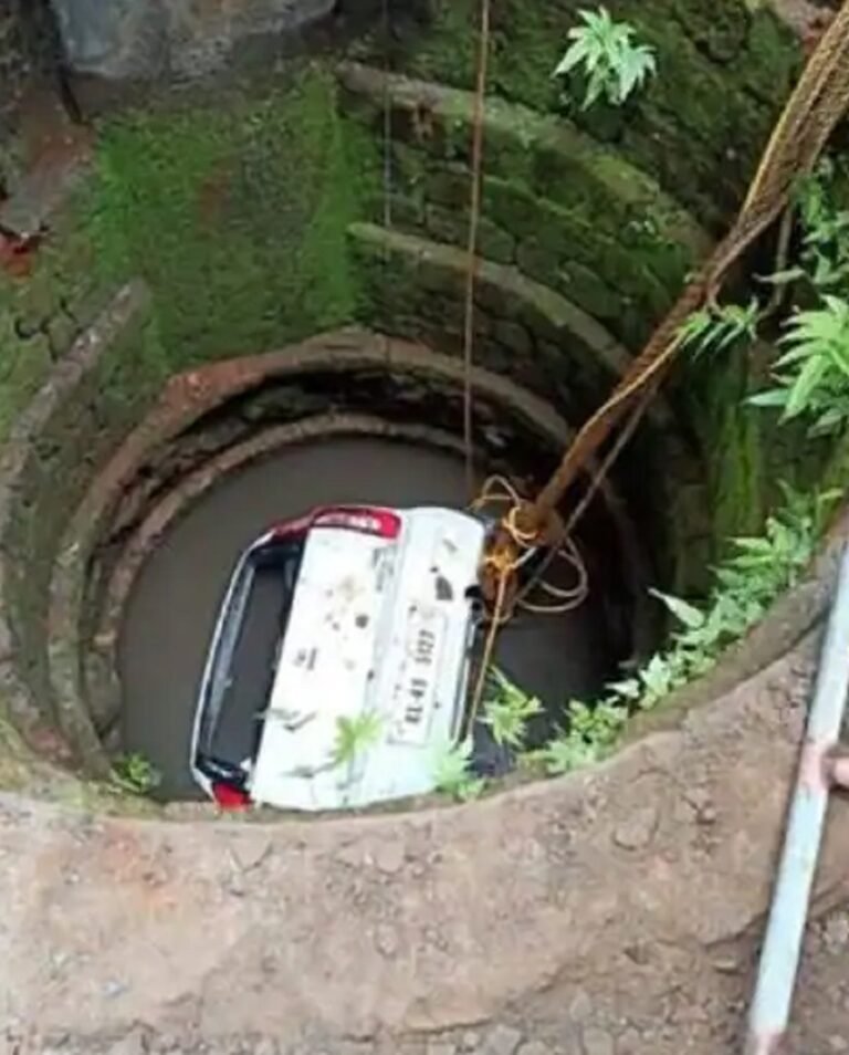 കാർ കിണറ്റിൽ വീണു, കണ്ണൂരിൽ അച്ഛനും മകനും ദാരുണാന്ത്യം