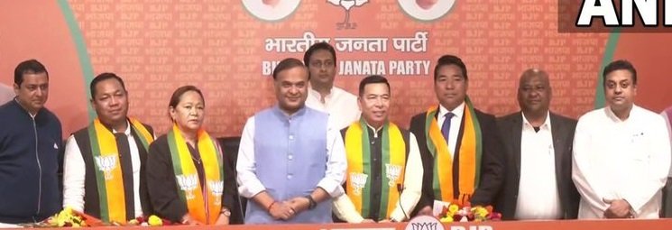 മേഘാലയിലും ഓപ്പറേഷൻ താമര; തിരഞ്ഞെടുപ്പിന് തൊട്ട്  നാല് എം. എൽ. എമാർ ബിജെപിയിൽ