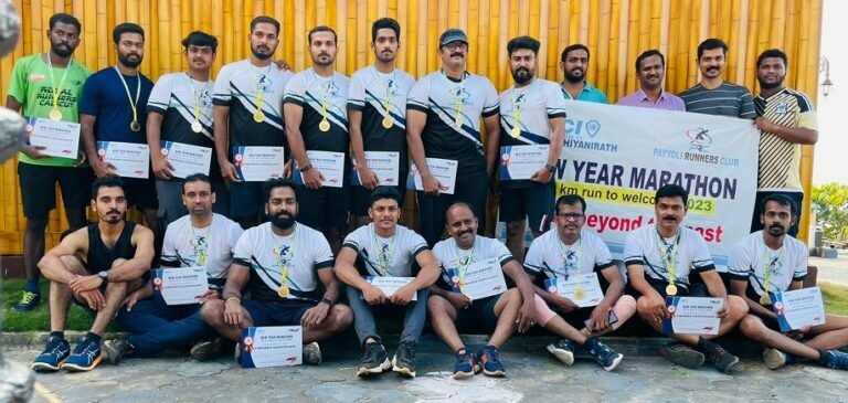 ലഹരിക്കെതിരേ ബോധവൽക്കരണ സന്ദേശവുമായി പുതുവത്സര മാരത്തോൺ