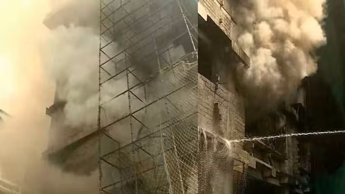 കോട്ടയം മെഡിക്കൽ കോളിജിൽ വൻ തീപ്പിടുത്തം