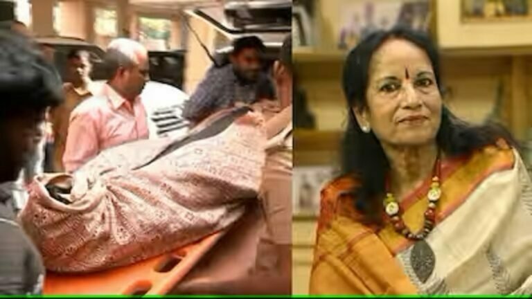 വാണിജയറാമിൻ്റെ മൃതദേഹം പോസ്റ്റ്മോർട്ടത്തിനായി മാറ്റി, നെറ്റിയിൽ മുറിവ് കണ്ടെത്തിയതിൽ സംശയം