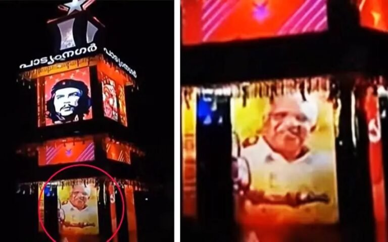 കലശം വരവിൽ പി ജയരാജൻ്റെ ചിത്രം; പാർട്ടിയും ഭക്തിയും കൂട്ടി കുഴയ്ക്കുരുതെന്ന് എം വി ജയരാജൻ