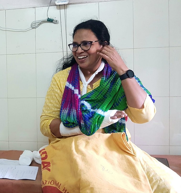 ആ എക്സ്റേ കെ കെ രമയുടെ അല്ല