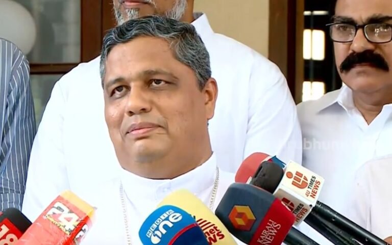 റബറിന് 300 രൂപയാക്കി തരൂ, ഒരു എം പി പേലുമില്ലെന്ന വിഷമം മാറ്റിത്തരാം, ബി ജെ പി യോട് തലശ്ശേരി ബിഷപ്