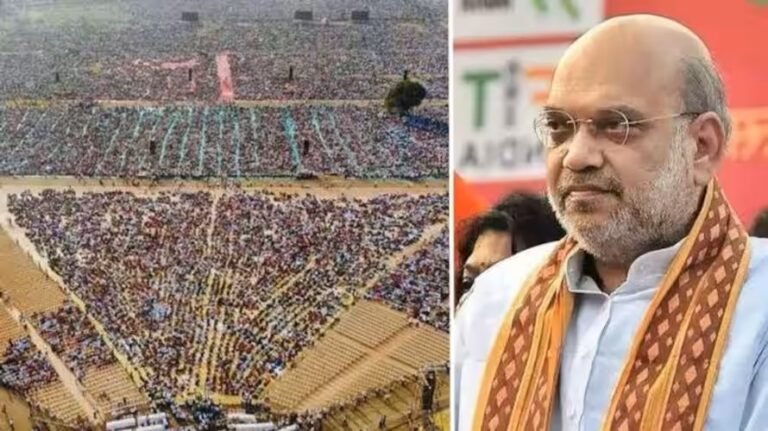 അമിത്ഷാ പങ്കെടുത്ത പരിപാടിക്കിടെ സൂര്യഘാതമേറ്റ് മരിച്ചവരുടെ എണ്ണം 13 ആയി