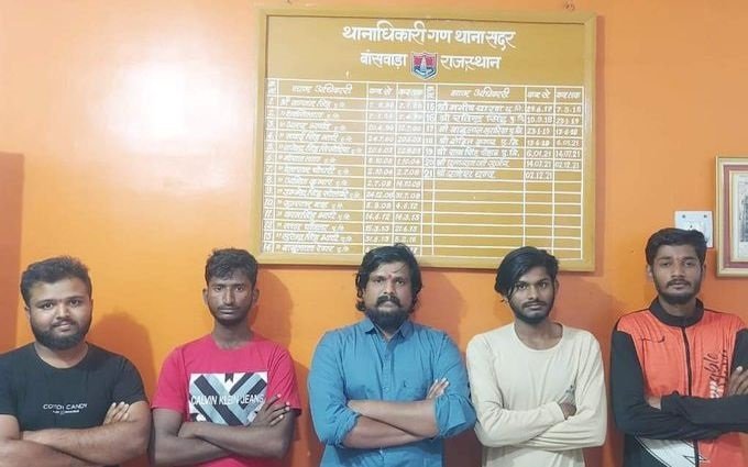 കർണ്ണാടകയിൽ കന്നുകാലി വ്യാപാരിയെ തല്ലിക്കൊന്ന കേസിൽ പശു സേനാ സംഘം രാജസ്ഥാനിൽ പിടിയിൽ