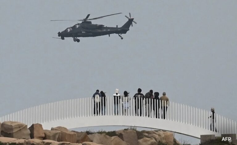 തയ്‌വാനെ വളഞ്ഞ് ചൈനീസ് സേനാവ്യൂഹം