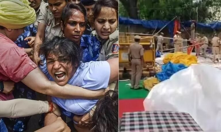 ഗുസ്തി താരങ്ങളെ പൊലീസ് എവിടേക്കാണ് കൊണ്ടു പോയത്, പ്രക്ഷോഭകർക്ക് കനത്ത പിന്തുണ: ബ്രിജ് ഭൂഷണെ കൈവിടാനാവാതെ സർക്കാർ