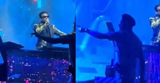 എ ആർ റഹ്മാൻ്റെ പരിപാടി സ്റ്റേജിൽ കയറി തടഞ്ഞ് പൂന പൊലീസ്