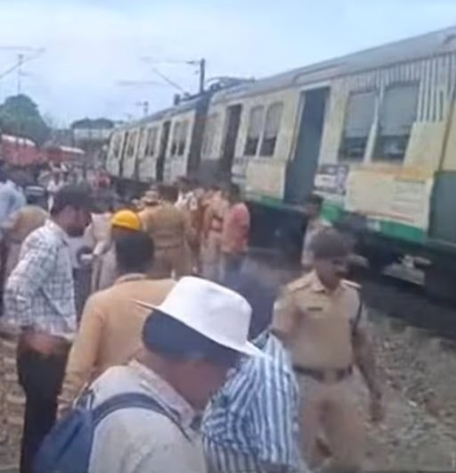 ചെന്നൈയിൽ വീണ്ടും തീവണ്ടിയപകടം, ആളപായമില്ല