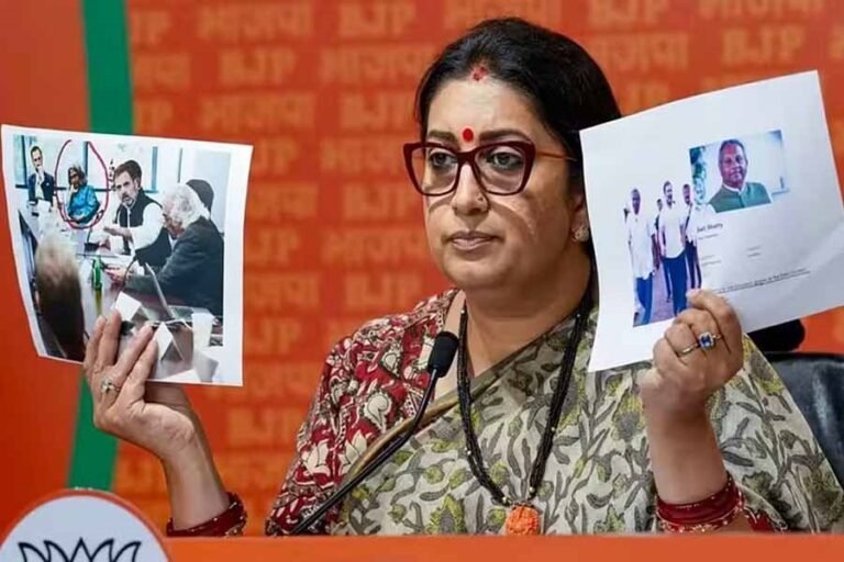 രാഹുൽ ഗാന്ധിയെ ചേർത്ത് വിദ്വേഷ മാർഗ്ഗം; തിരഞ്ഞെടുപ്പിന് ഒരുക്കാൻ പുതിയ കരുക്കൾ പുറത്തിറക്കി സ്മൃതി ഇറാനി