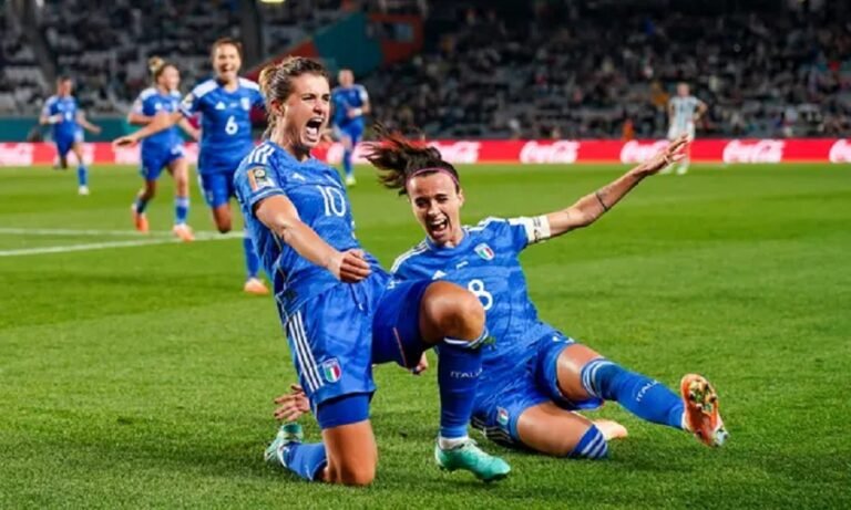 ഓ… അർജൻ്റീന; വനിതാ ലോക കപ്പിലെ ആദ്യമത്സരത്തിൽ അവസാന നിമിഷത്തിൽ ഇറ്റലിയുടെ ആദ്യ ഗോൾ