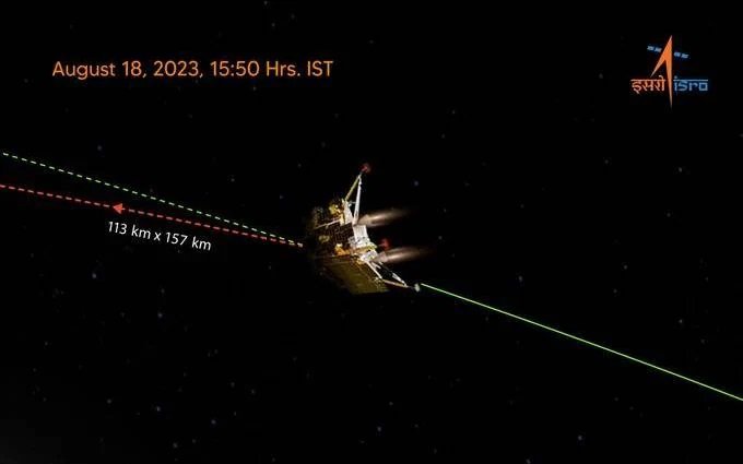 ചന്ദ്രയാൻ പേടകം തൊട്ടടുത്ത്, ചന്ദ്രൻ്റെ കാണാപ്പുറത്തെ ചിത്രം പകർത്തി ലൂണ