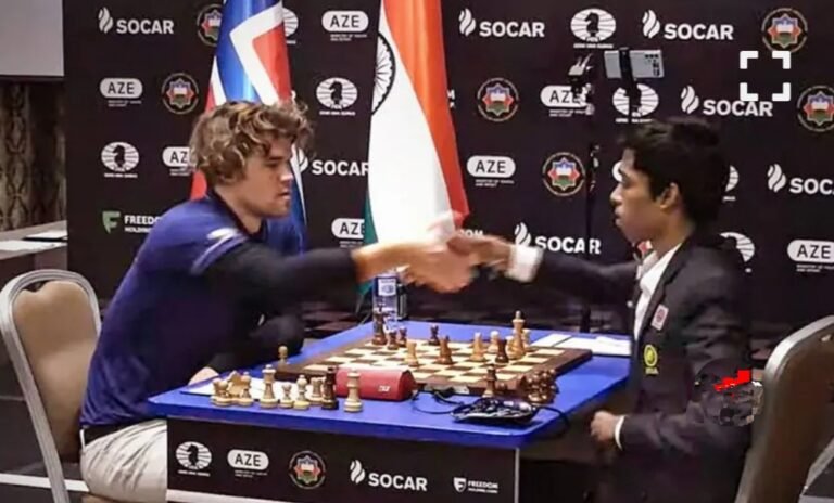 ഇന്ത്യൻ ഗ്രാന്റ് മാസ്റ്റർ പ്രഗ്നാനന്ദ മുന്നേറുന്നു; നോക്കൗട്ടിൽ കളിക്കുന്ന ആദ്യ ഇന്ത്യൻ താരം