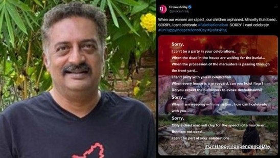 ഞാൻ മരിച്ചിട്ടില്ല അതുകൊണ്ട് നിങ്ങളുടെ ആഘോഷത്തിൽ പങ്കുചേരാനാവില്ല – പ്രകാശ് രാജ്