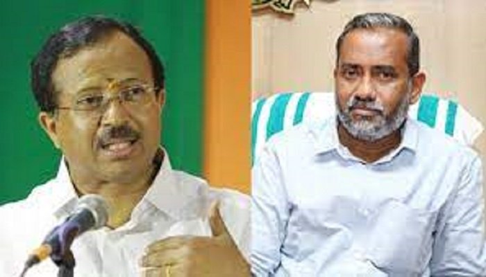 കുടിശ്ശിക കിട്ടാനുണ്ട് എങ്കിൽ തെളിവ് തരൂ, കൃഷി മന്ത്രി പ്രസാദിനോട് കേന്ദ്ര മന്ത്രി മുരളീധരൻ