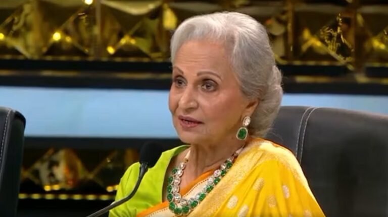 നടി വഹീദ റഹ്മാന് ദാദാ സാഹേബ് ഫാൽക്കെ അവാർഡ്