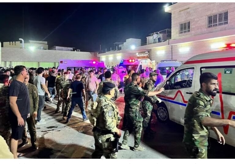 ഇറാഖിൽ വിവാഹ പന്തൽ കത്തി 113 പേര്‍ മരിച്ചു