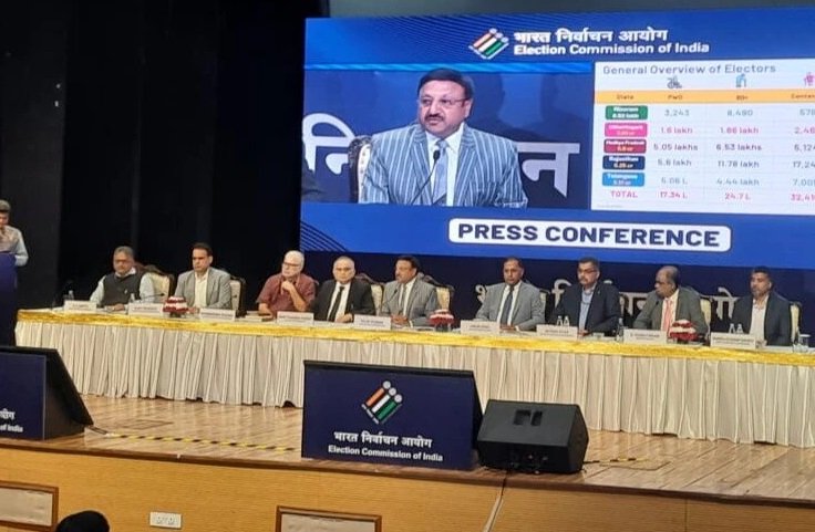 അഞ്ച് നിയമസഭകളിലേക്ക് തിരഞ്ഞെടുപ്പ് നവംബറിൽ