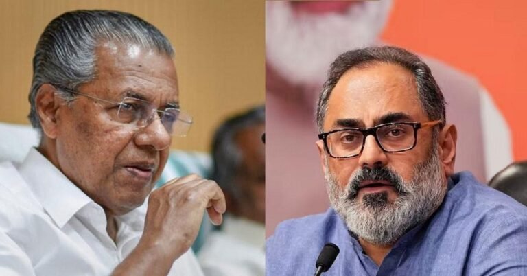 കളമശ്ശേരി സ്ഫോടനത്തിൽ മന്ത്രി രാജീവ് ചന്ദ്രശേഖറിൻ്റെ പ്രതികരണം വർഗ്ഗീയമെന്ന് മുഖ്യമന്ത്രി