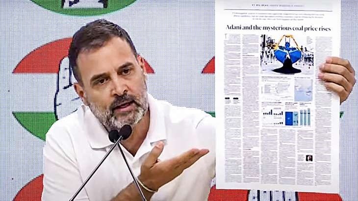 ഓരോ ബൾബിടുമ്പോഴും അദാനിയുടെ പോക്കറ്റ് നിറയുന്നു, കൽക്കരി ഇറക്കുമതിയിലെ വെട്ടിപ്പിന് പ്രധാനമന്ത്രിയുടെ സംരക്ഷണമെന്ന്  രാഹുൽ ഗാന്ധി