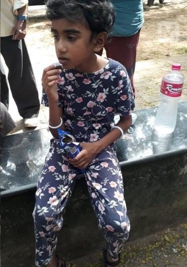 കാണാതായ അറുവയസ്സുകാരിയെ കണ്ടെത്തി, ആശ്രാമ മൈതാനത്ത് ഉപേക്ഷിക്കപ്പെട്ട നിലയിൽ