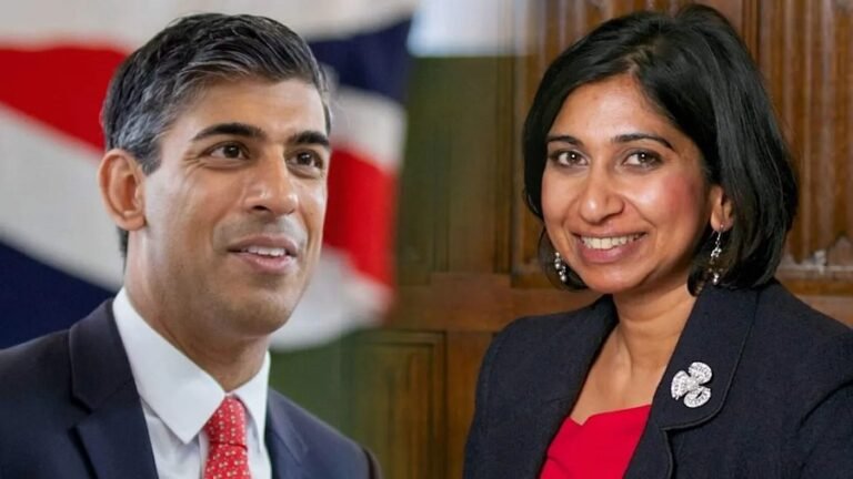 പലസ്തീൻ കത്തുന്നു, ഋഷി സുനക് ആഭ്യന്തര സെക്രട്ടറിയെ പുറത്താക്കി