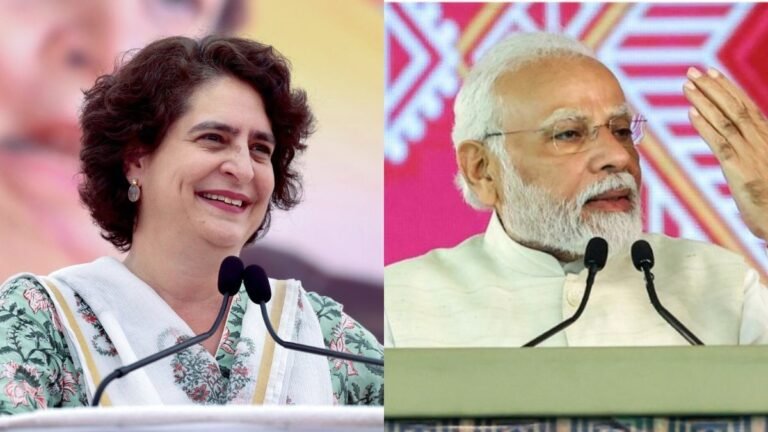 മണിപ്പൂരിൽ പോകാതെ ക്രിക്കറ്റ് വിജയത്തിൻ്റെ ക്രെഡിറ്റ് എടുക്കാൻ പോയി, പ്രധാനമന്ത്രിക്കെതിരെ പ്രിയങ്കാ ഗാന്ധി