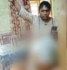 വയോധികയെ ക്രൂരമായി മർദ്ദിക്കുന്ന ദൃശ്യം പുറത്തായി, മരുമകൾ അറസ്റ്റിൽ