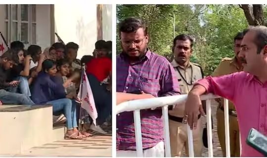 പോര്, കാലിക്കറ്റ് സര്‍വകലാശാല സെനറ്റ് യോഗത്തിൽ കയ്യാങ്കളി