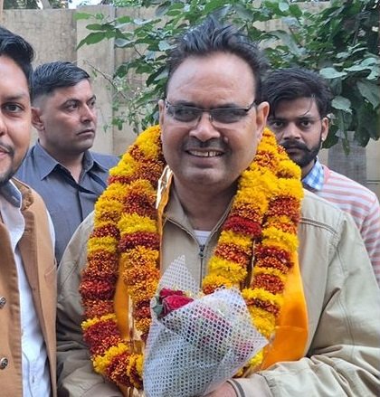 രാജസ്ഥാനിൽ ആദ്യമായി എം.എൽ.എ ആയി തിരഞ്ഞെടുക്കപ്പെട്ട ഭജൻലാൽ ശർമ്മ മുഖ്യമന്ത്രി