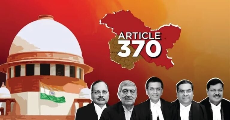 ജമ്മു കശ്മീരിൻ്റെ പ്രത്യേക പദവി എടുത്തുകളഞ്ഞത് തടയാനാവില്ല, 2024 ൽ തിരഞ്ഞെടുപ്പ് നടത്തണമെന്നും സുപ്രീം കോടതി