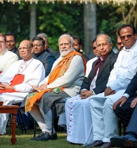 വിചാരധാര വായിക്കൂ… പ്രധാനമന്ത്രിയുടെ ക്രിസ്മസ് വിരുന്നിൽ പങ്കെടുത്ത ബിഷപ്പുമാരോട് ബിനോയ് വിശ്വം