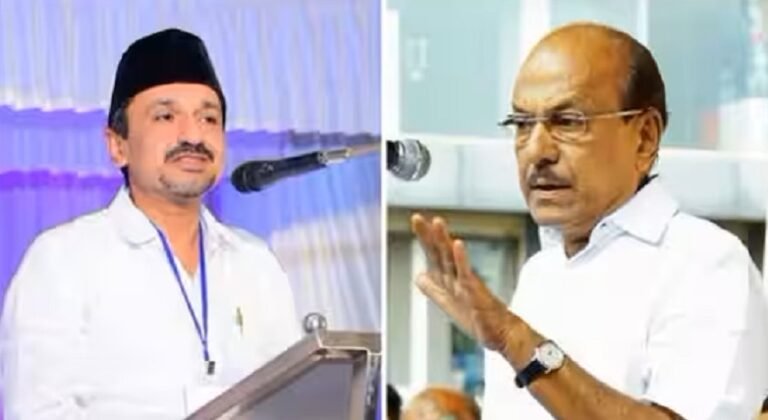 കേരളത്തിൽ ദുർഭരണമെന്ന് സാദിഖലി, മന്ത്രിമാർ പോയിടത്തൊക്കെ കലാപമെന്ന് കുഞ്ഞാലിക്കുട്ടി